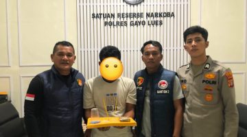 Satresnarkoba Polres Gayo Lues Gerebek Rumah Terduga Tempat Penyalahgunaan Narkoba, Satu Pelaku Diamankan